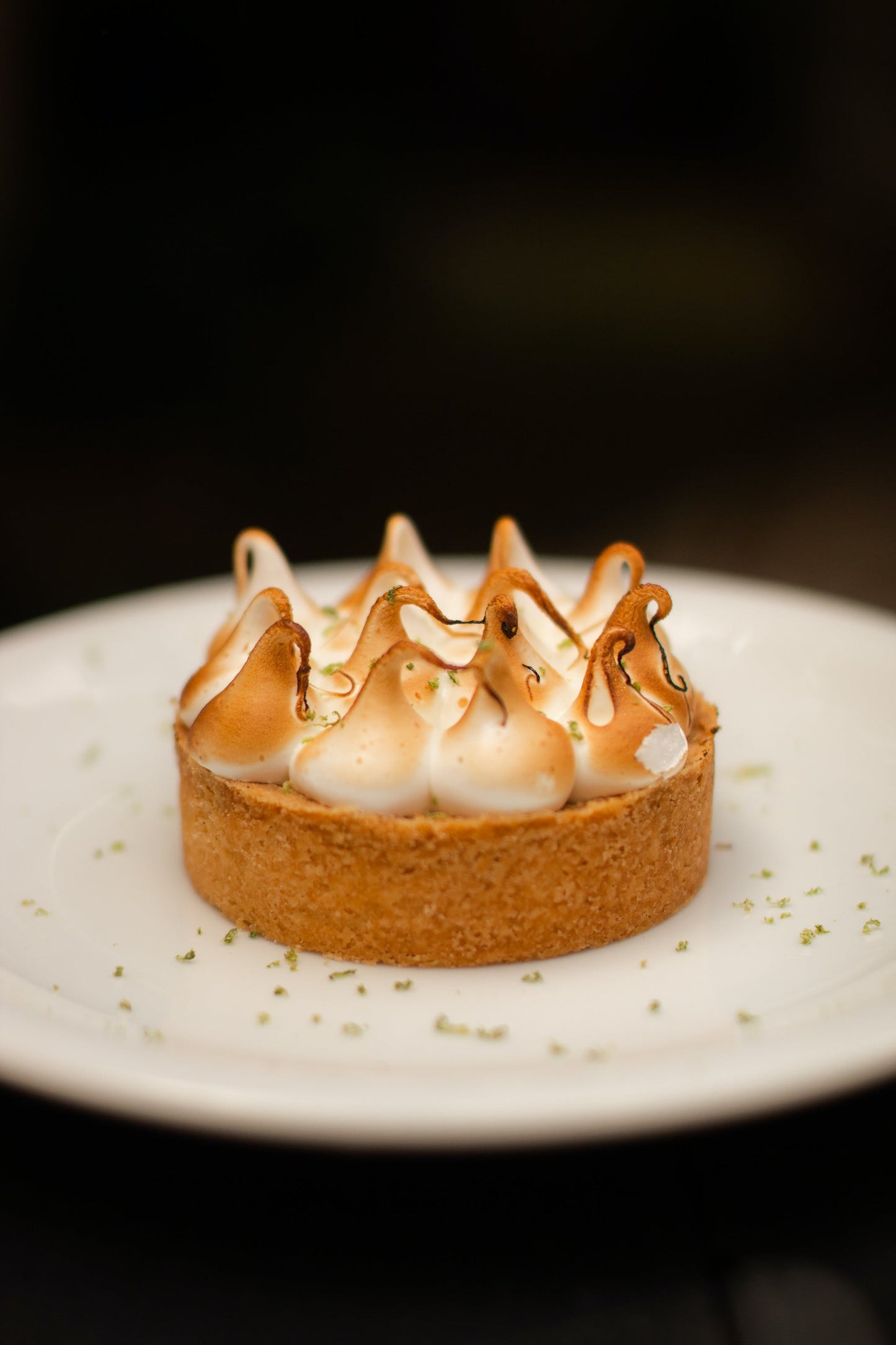 Mini bougie d'ambiance citron meringuée