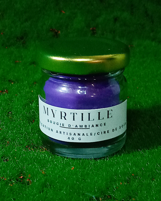 MINI BOUGIE D'AMBIANCE MYRTILLE