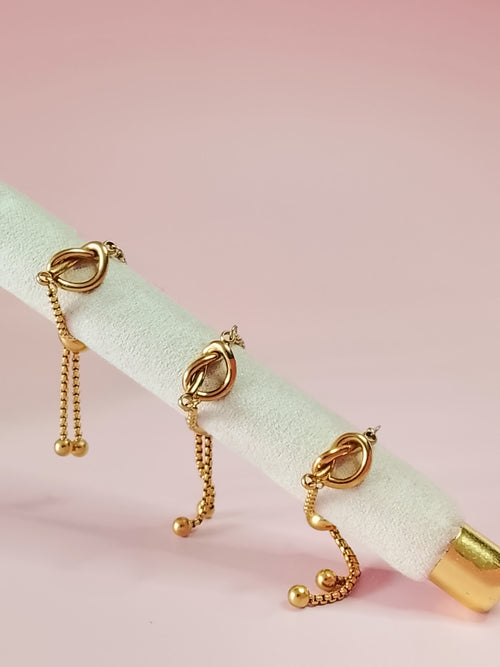 Bague ajustable Nœud