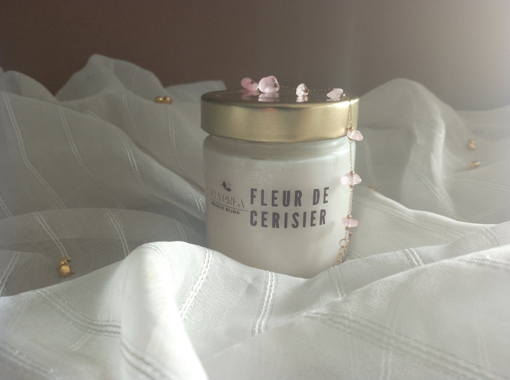 Bougie bijou Fleur de cerisier