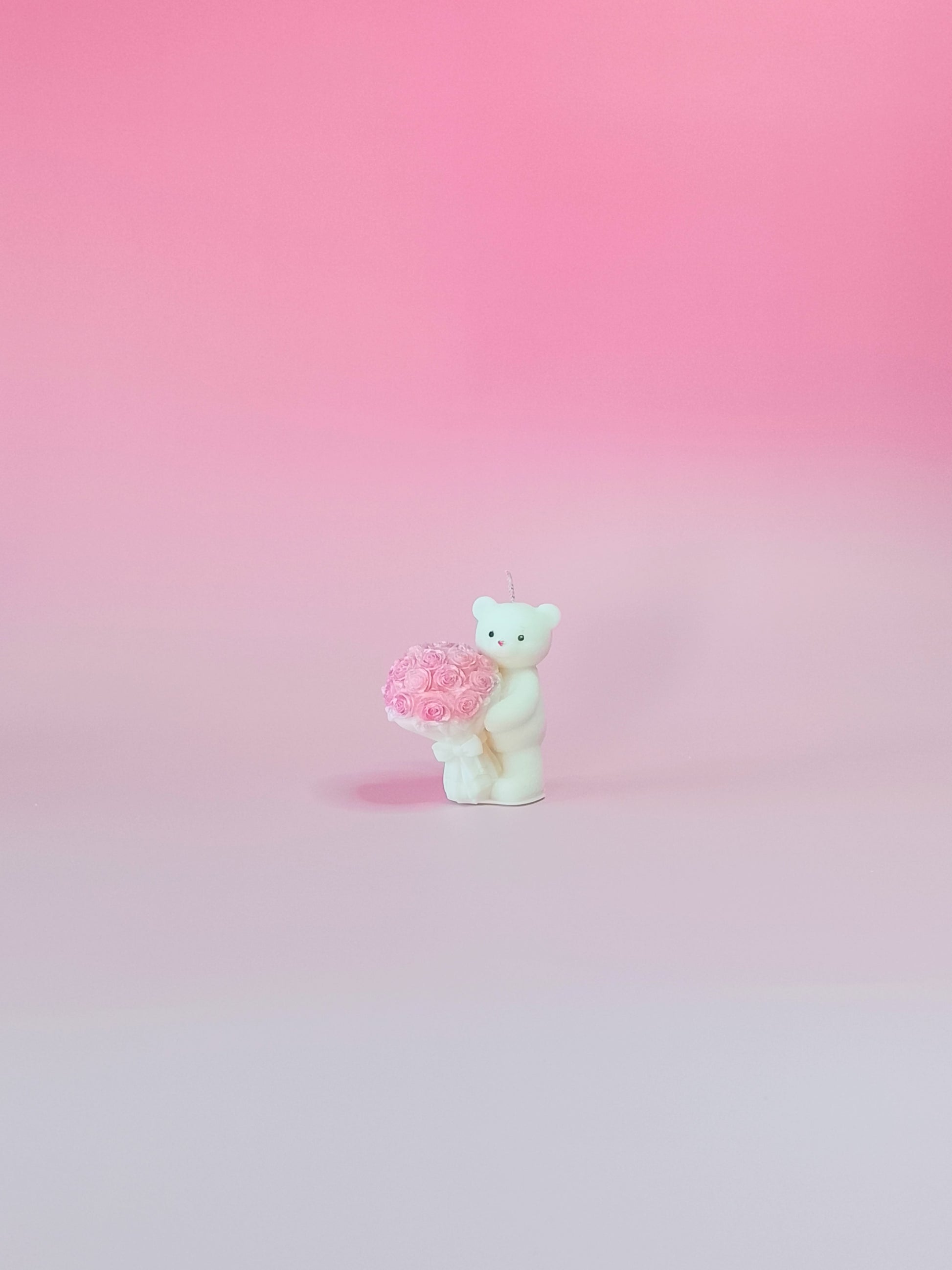 Bougie Ourson au Bouquet