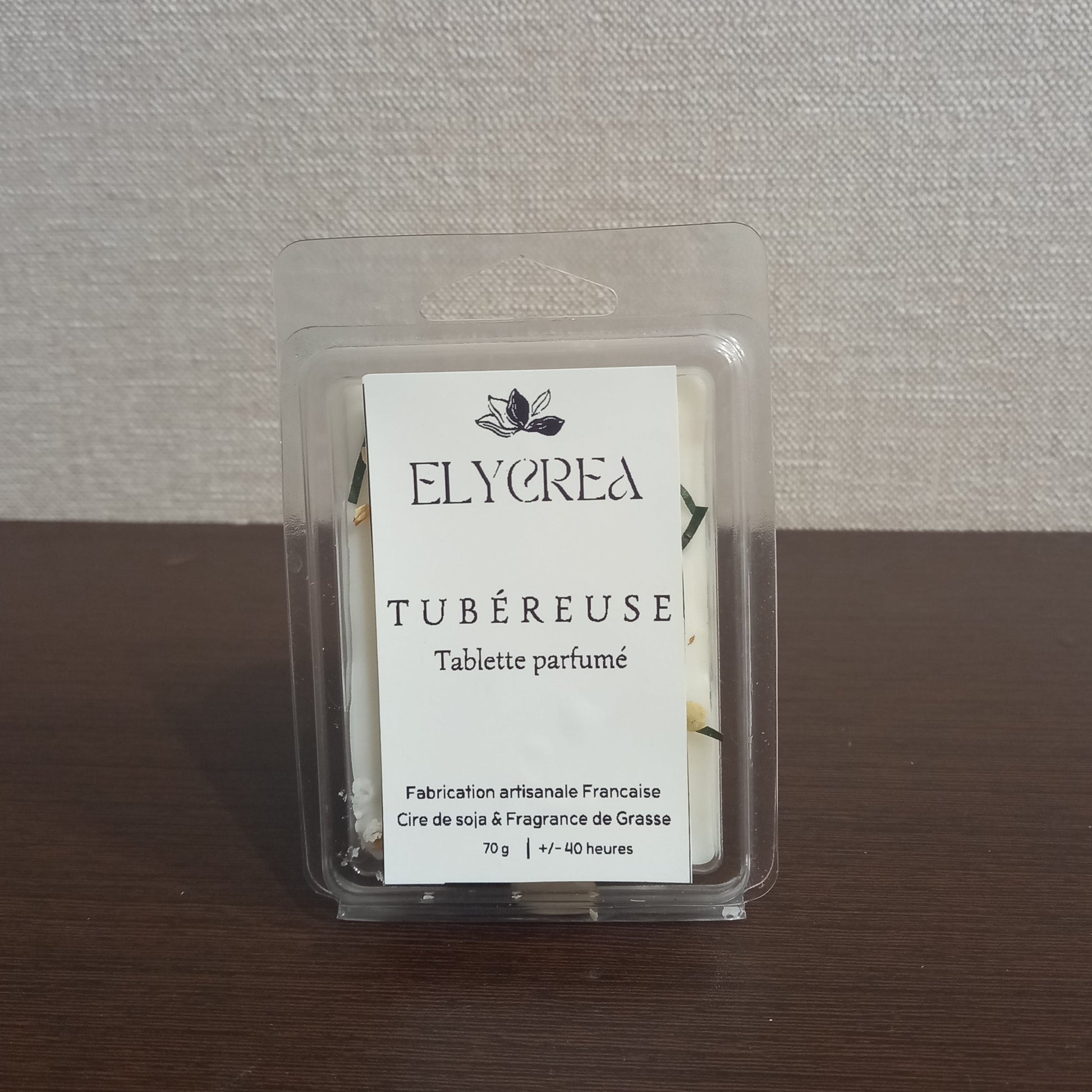 Fondant tablette Tubéreuse