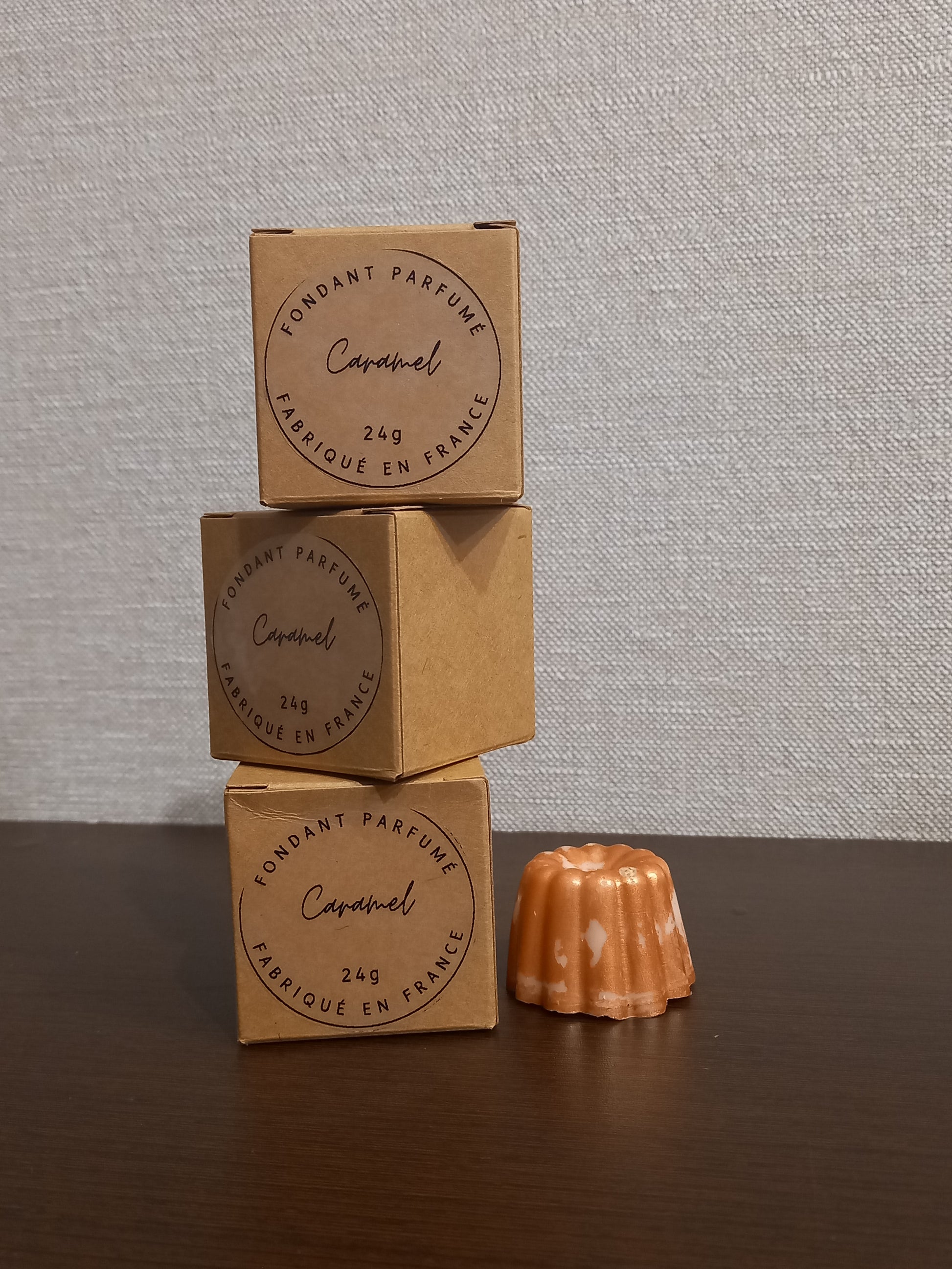 FONDANT PARFUMÉ CANNELÉ CARAMEL