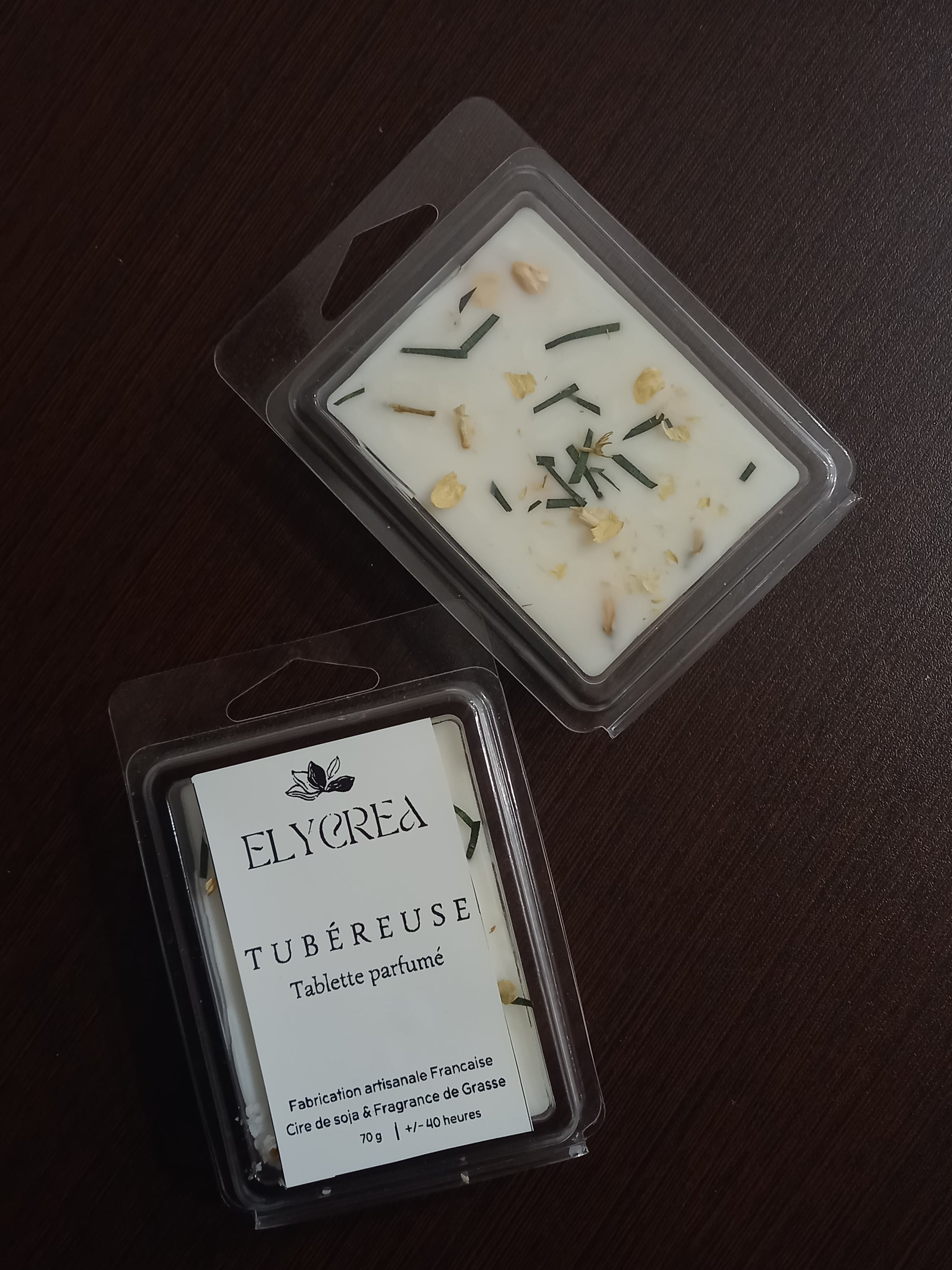 Fondant tablette Tubéreuse