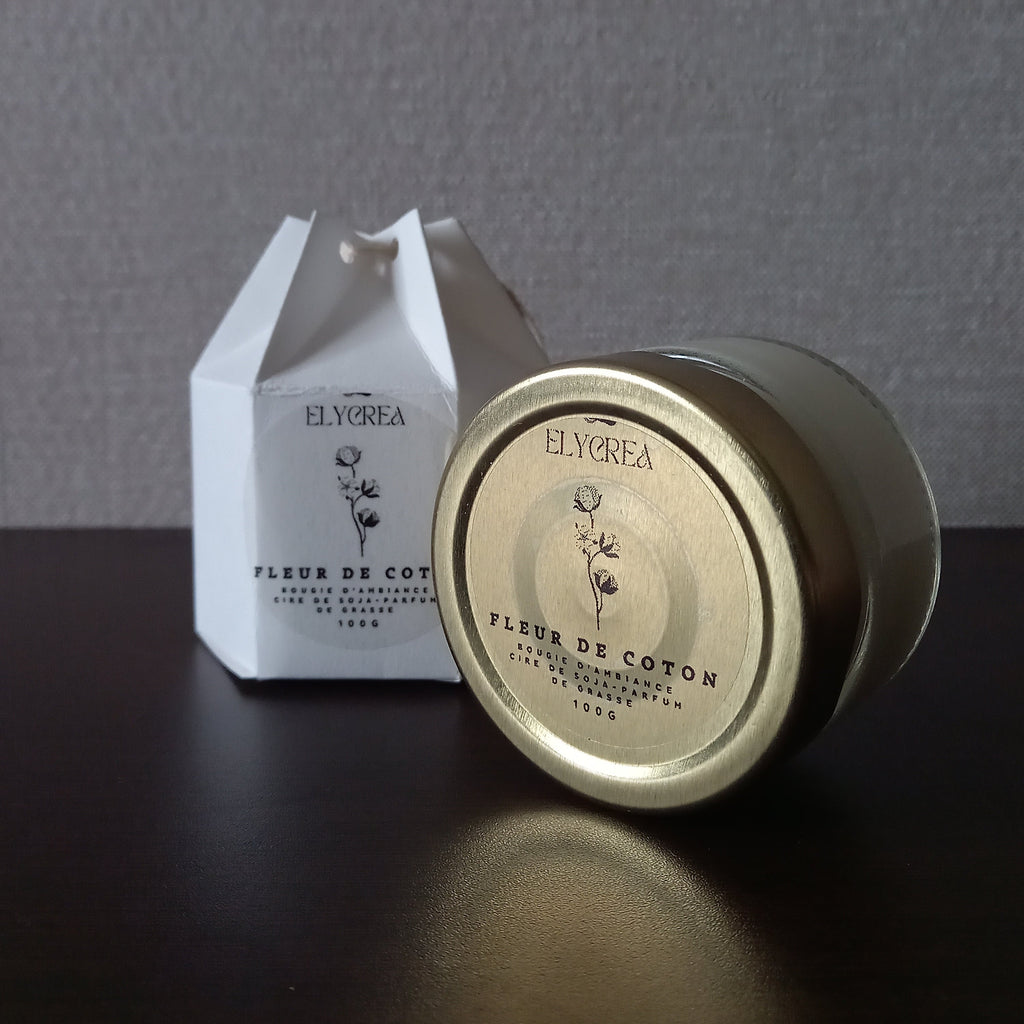 Bougie d'ambiance Fleur de coton