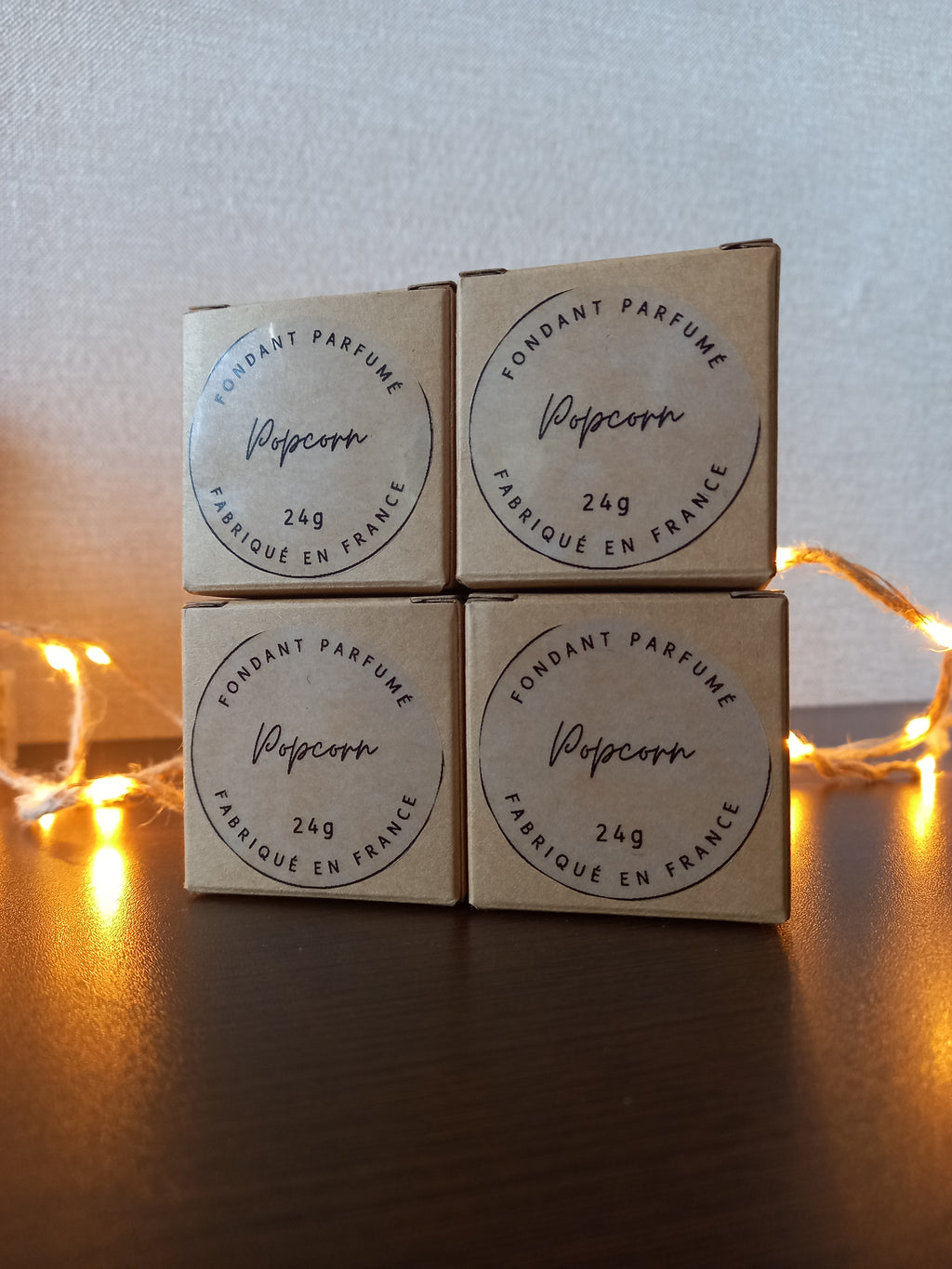 FONDANT PARFUMÉ CANNELÉ  Popcorn