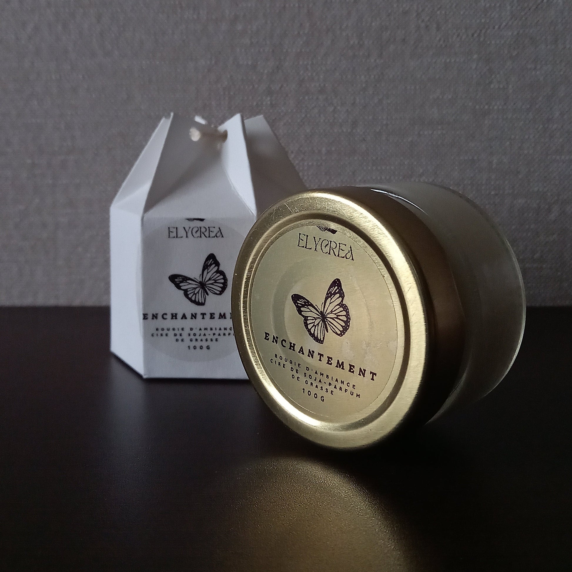 Bougie d'ambiance enchantement