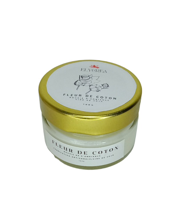 Bougie d'ambiance Fleur de coton